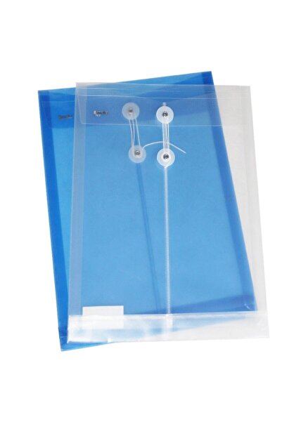 Smato W7535 A-4 Dosya Ipli Körüklü Dik Şeffaf 10 Lu (1 PAKET 10 ADET)