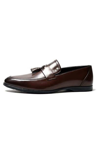 Pierre Cardin 120050 Кафяви мъжки ежедневни кожени обувки