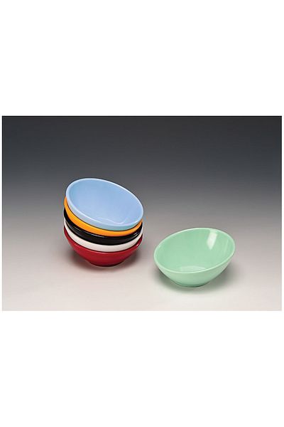 İkram Dünyası Minimal Curved Sauce Bowl-jam Bowl 6 Pieces