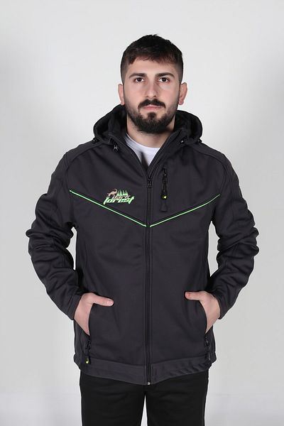 Dark Forest Men's Gray 2001 Model Softshell Jacket