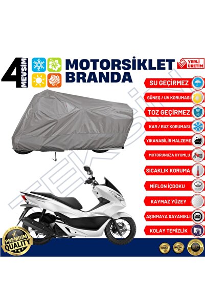 Teksin Honda Pcx 150 Motosiklet Brandası Motor Branda (a+kalite)