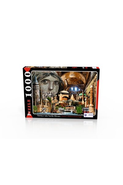 Adam Games Türkiyenin Tarihi Mirası 1000 Parça Puzzle Yapboz