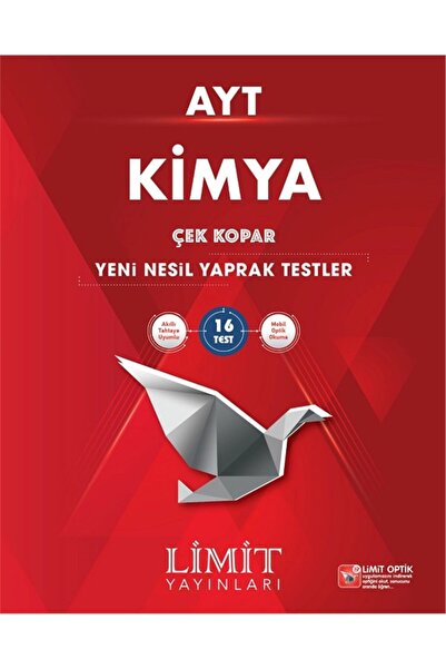 Limit Yayınları Ayt Kimya Çek Kopar Test Yni