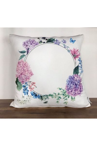 KIRLENTİM E372 Digital Printed Double Sided Patterned Throw Pillow Cover