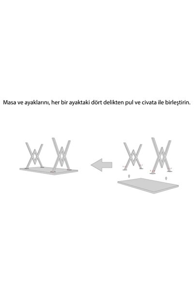 Evdemo Koza Çalışma Masası Siyah