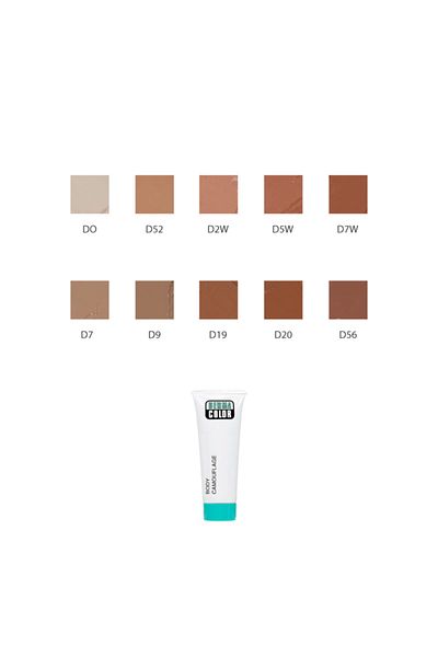 Kryolan Dermacolor® خافي عيوب الجسم مموه للجسم 50 مل 71121 D7