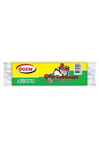 Ögem Garbage Bag Medium Size 50 Pack 50*20