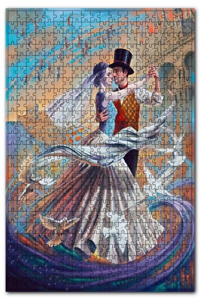 Cakapuzzle أحجية الصور المقطوعة المكونة من 120 قطعة من Wind Dance MDF (خشب)