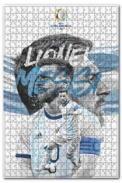Cakapuzzle Lionel Messi Kupa Amerika 2021 Arjantin Şampiyon 500 Parça Puzzle ...