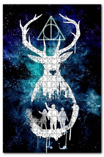 Cakapuzzle Harry Potter Suluboya Görseli 1000 Parça Puzzle Yapboz Mdf (ahşap)