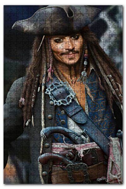 Cakapuzzle ملابس القراصنة جاك سبارو صورة 255 قطعة لغز الصور المقطوعة Mdf (خشب)