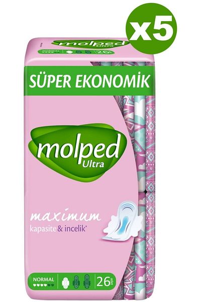 Molped Ultra Normal Super Economical 26x5 Pieces