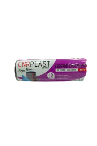 CNRPLAST J500 Industrial Jumbo Garbage Bag Black 1 Piece 20 Rolls 80 X 110 Cm, Garbage Bag 200 Pieces 1 Box