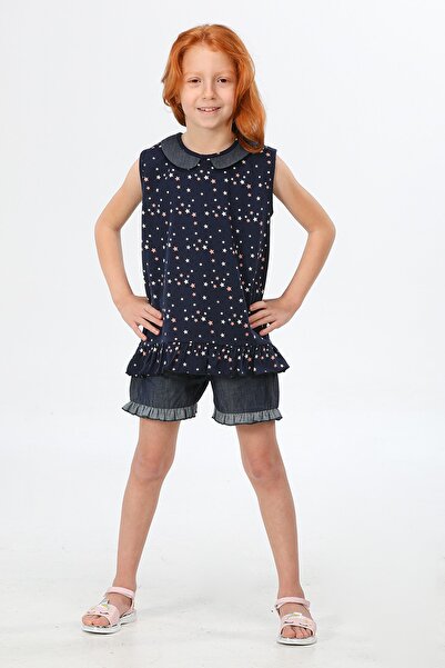 LupiaKids Stars Denimşort Takım