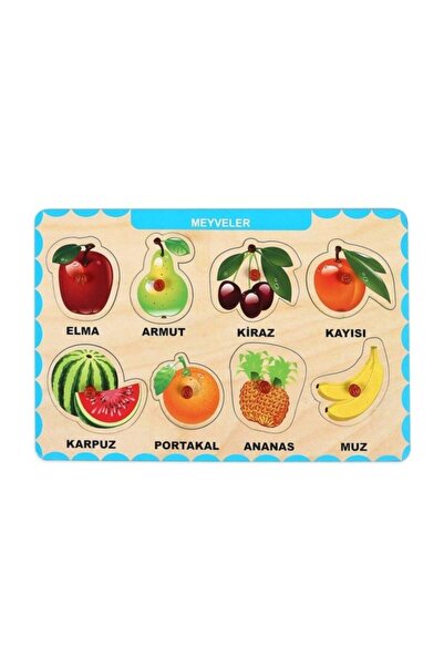 Anıt Maket يجب أن يحمل صانع النماذج الخاص بك فواكه الألغاز التعليمية الخشبية