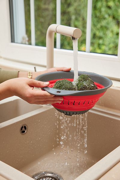 HOBBY LİFE Flexy Folding Strainer-red