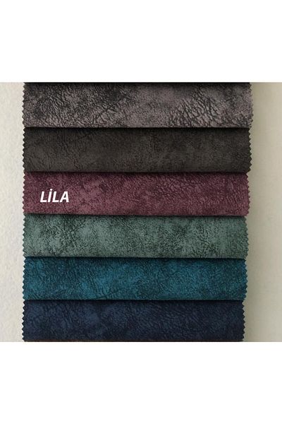 turkanlarhome Golf Lilac Color Stain Resistant Upholstery Fabric with 17 Color Options