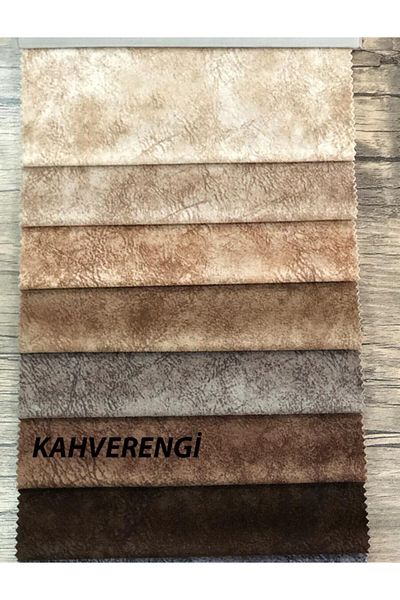 turkanlarhome Golf Brown Color Stain Resistant Upholstery Fabric με 17 επιλογές χρωμάτων