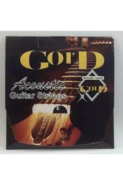 Anatolia Gold Acoustic Guitar String Set + 1 Piece Pick
