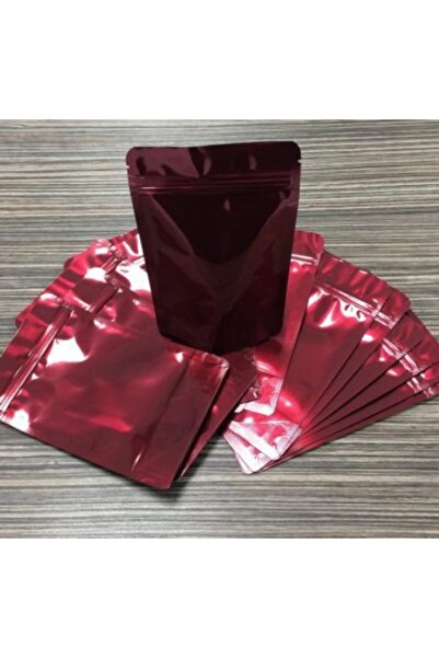 BATUPACK Bordo Alüminyum Doypack (16x27x4) : 500 Gr'lık -100 Adet Valfsiz