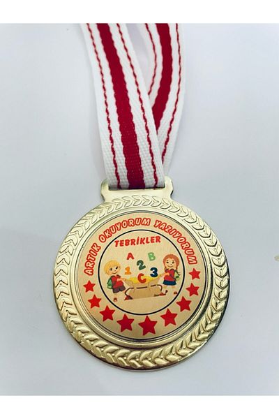 Lider Baskı 3 τεμάχια Αντιμετωπίζω το ψηφιακό τυπωμένο μετάλλιο