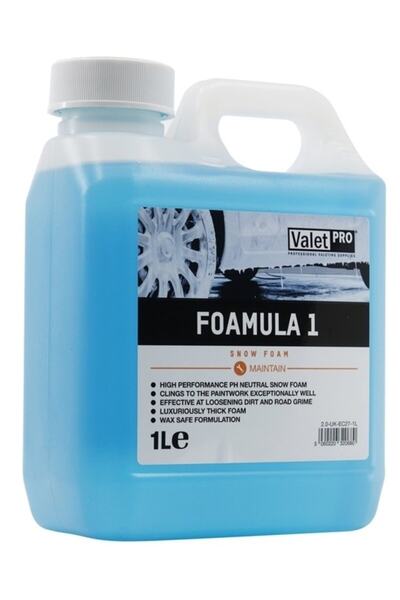 Valet Pro Foamula 1 Ph Nötr Yıkama Köpüğü 1 lt
