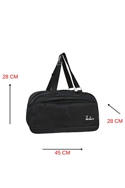 barberri Siyah  Spor Günlük Ve Seyahat El Valizi Cod: 180