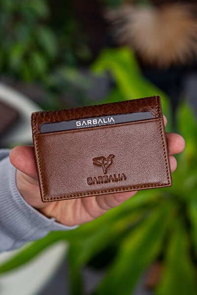 Garbalia Естествена кожа Vera - държач за карти с минимален тен