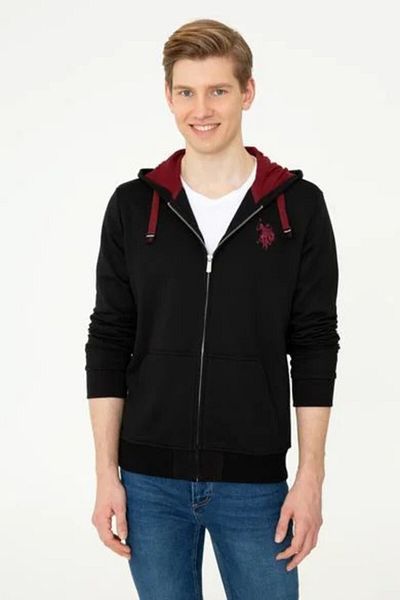 U.S. Polo Assn. Black Men's Sweatshirt