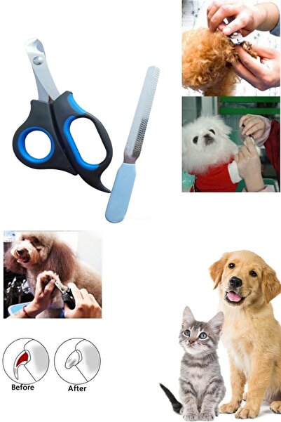 Duffa Evcil Hayvan Törpülü Tırnak Makası Seti Kedi Ve Köpek Törpülü Tırnak Makası Seti
