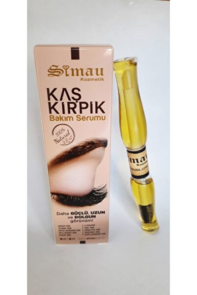 SİMAU KOZMETİK Kaş & Kirpik Bakım Serumu %100 Dogal Uzama & Dolgunlaştırma 10...
