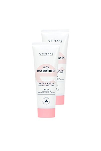 Oriflame Glow Essentials E & B3 Vitaminli Yüz Kremi 2'li Set