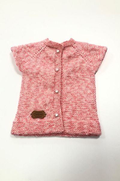 HOBİ YILDIZ Knitted Baby Vest 0-6 Months