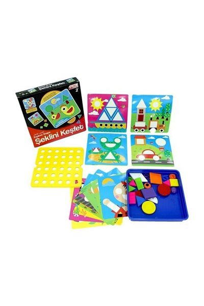Redka/KumToys Educational Puzzle Skill - Discover Your Shape Game