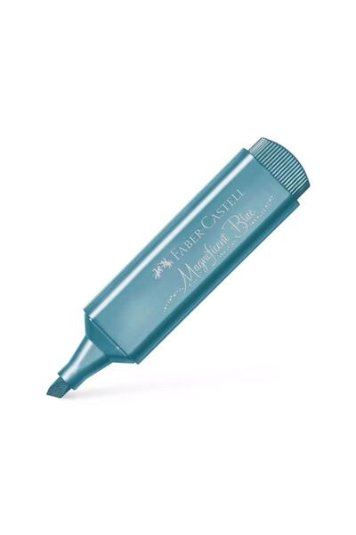 Faber Castell 1546 Metalik Fosforlu Kalem Magnificent Blue