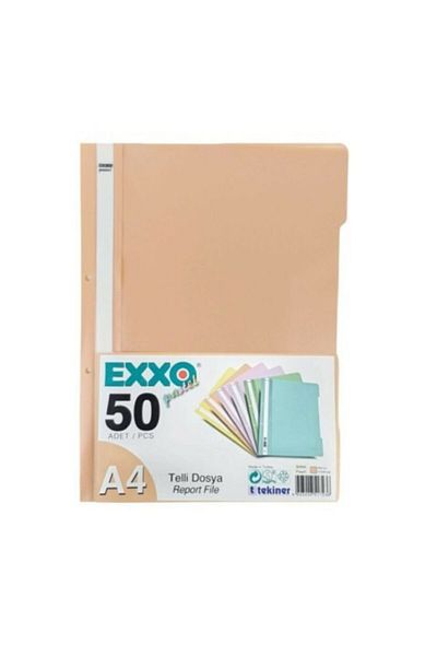 Exxo Pastel Wire File, Pack of 50