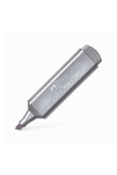 Faber Castell قلم ماركر معدني فضي لامع