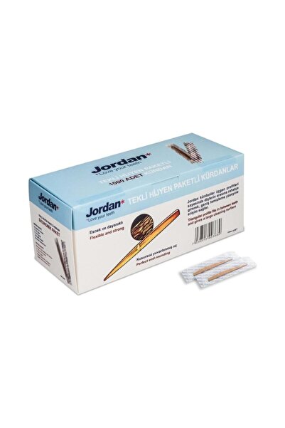 JORDAN Tek Sargılı Kürdan 1000li X 18 Ad