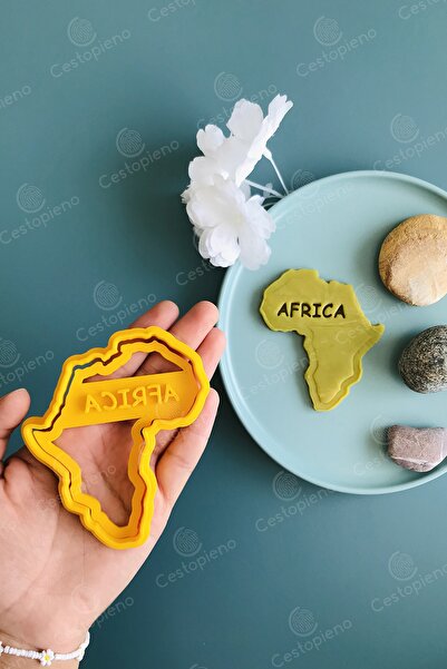 CESTOPİENO قالب كوكي القارة الأفريقية