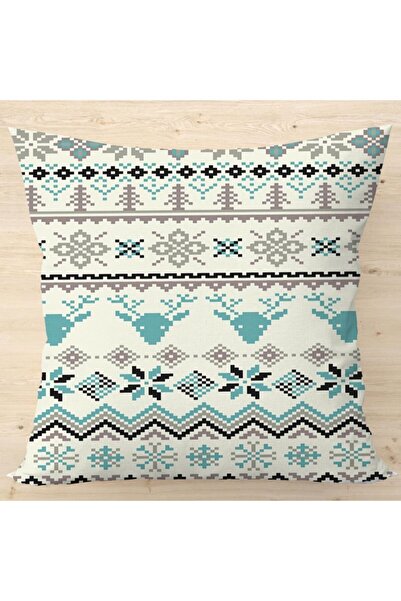 LadiesHome Husă de pernă personalizată cu design autentic, cu două fețe, 43 X 43