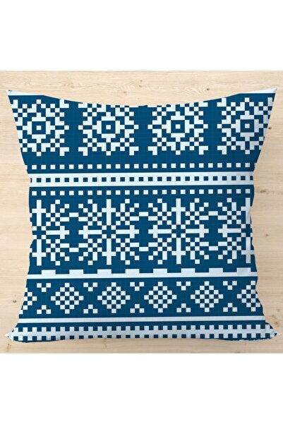 LadiesHome Husă de pernă personalizată cu design autentic, cu două fețe, 43x43