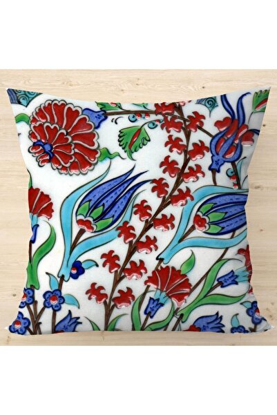 LadiesHome غطاء وسادة رمي ذو وجهين بتصميم أصلي مخصص مقاس 43 × 43