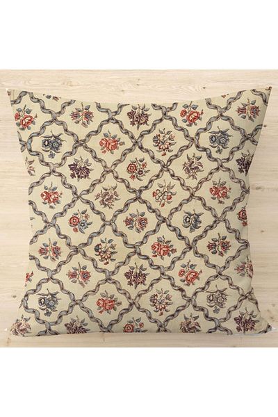 stellahomes Husă de pernă cu design autentic, cu două fețe, 43x43