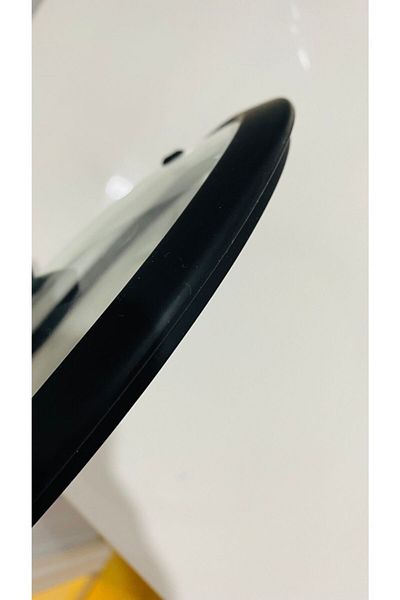 COOKCASE 18 Cm Black Silicone Glass Cover