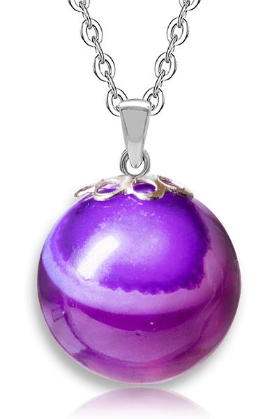 Tesbih Atölyesi Certified Natural Uruguay Amethyst Stone Necklace