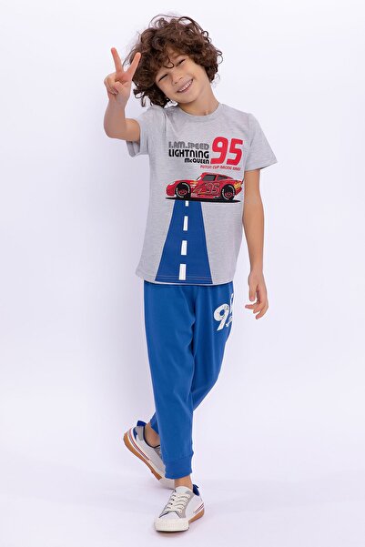 CARS Lisanslı Piston Cup Racing Series Grimelanj Erkek Çocuk Eşofman Takımı