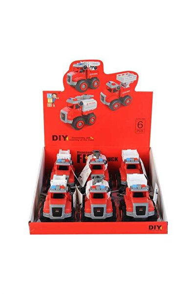 SEVENKARDEŞLER Xy02-6 Kzl Söktak Firefighter Stand Toy
