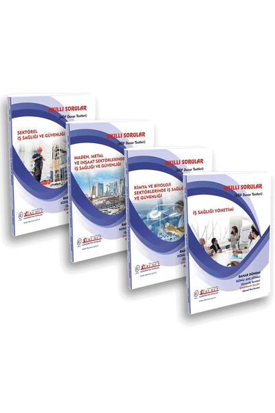 İlkumut Yayınları Açıköğretim Iş Sağlığı Ve Güvenliği Bahar Dönemi 2.sınıf 4.yarıyıl Konu Anlatımlı Akıllı Sorular