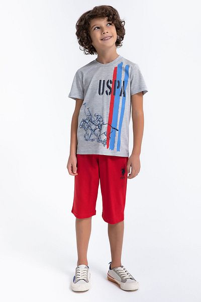 U.S. Polo Assn. U.S. Polo Assn Grimelange Boys Bermuda Suit