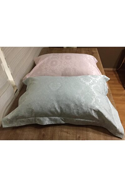 Finezza غطاء وسادة جاردين باودر آند موناكو مينت بامبو أكسفورد 60x80 سم 2 - 614